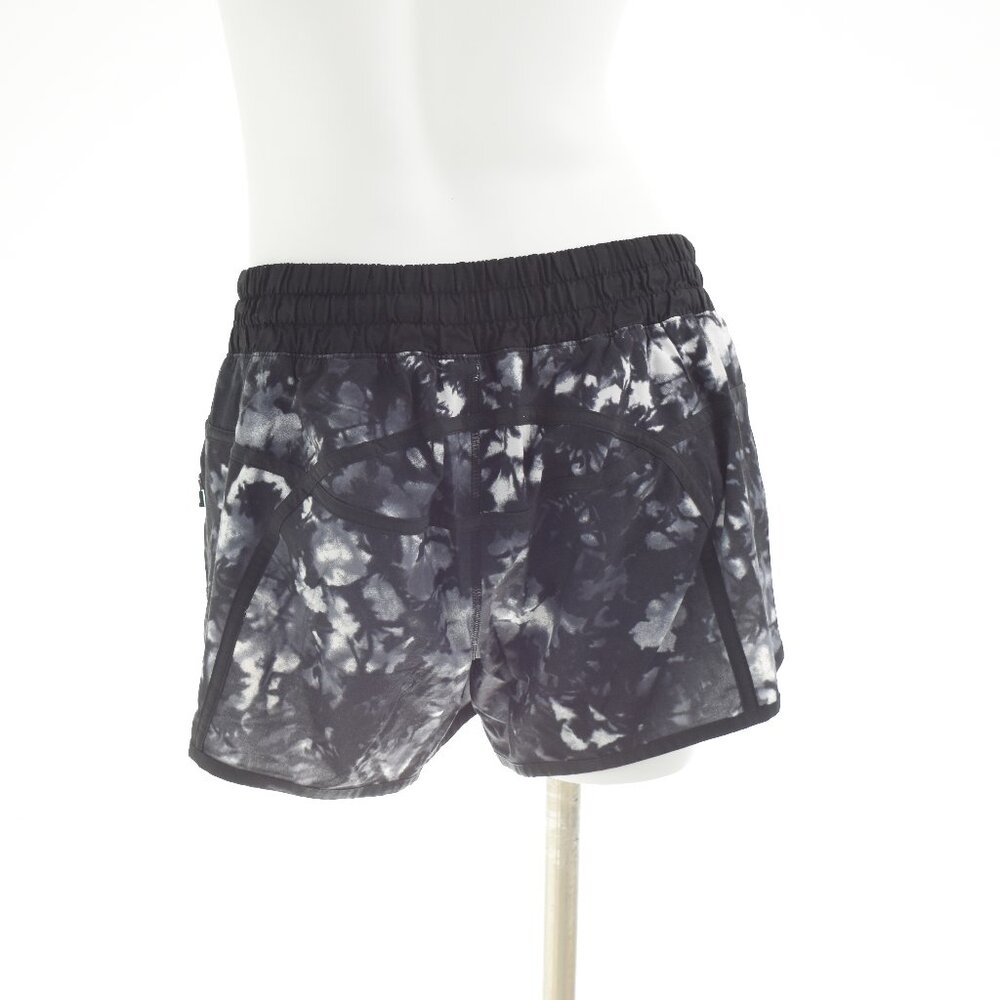 Lululemon Athletic Shorts Black and White Blend - Size 10